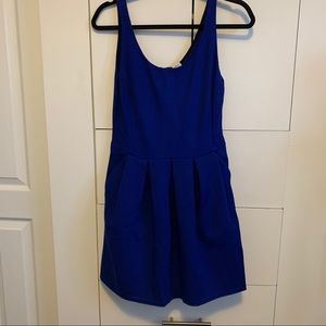 Wilfred Peplum-Style Mini Dress